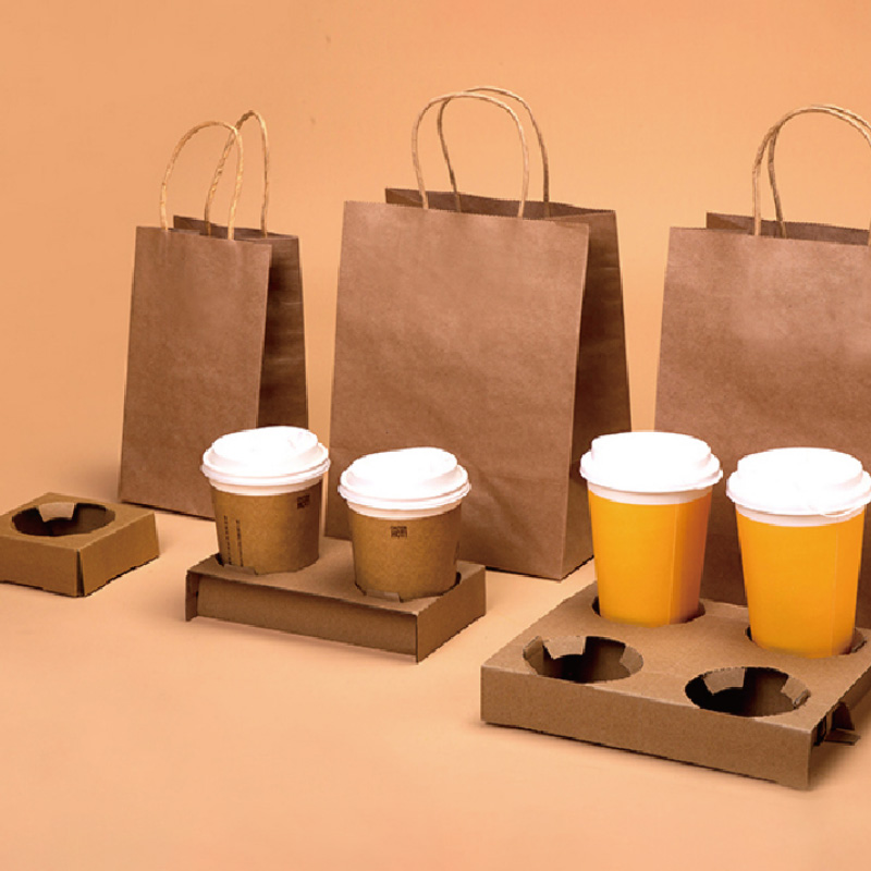 Reciclar bolsa de embalagem de papel